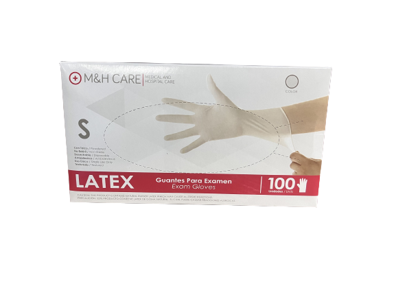 GUANTES DE EXÁMEN LÁTEX – Logymed – Solución Farmacéutica Integral